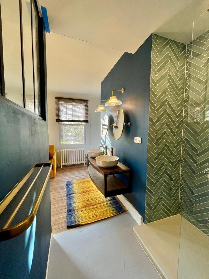 Bed and Breakfast Aux Jolies Sources Saint-Aubin-sur-Scie Exterior foto