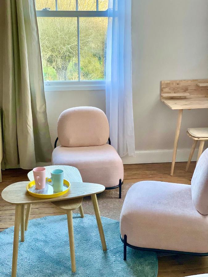 Bed and Breakfast Aux Jolies Sources Saint-Aubin-sur-Scie Exterior foto