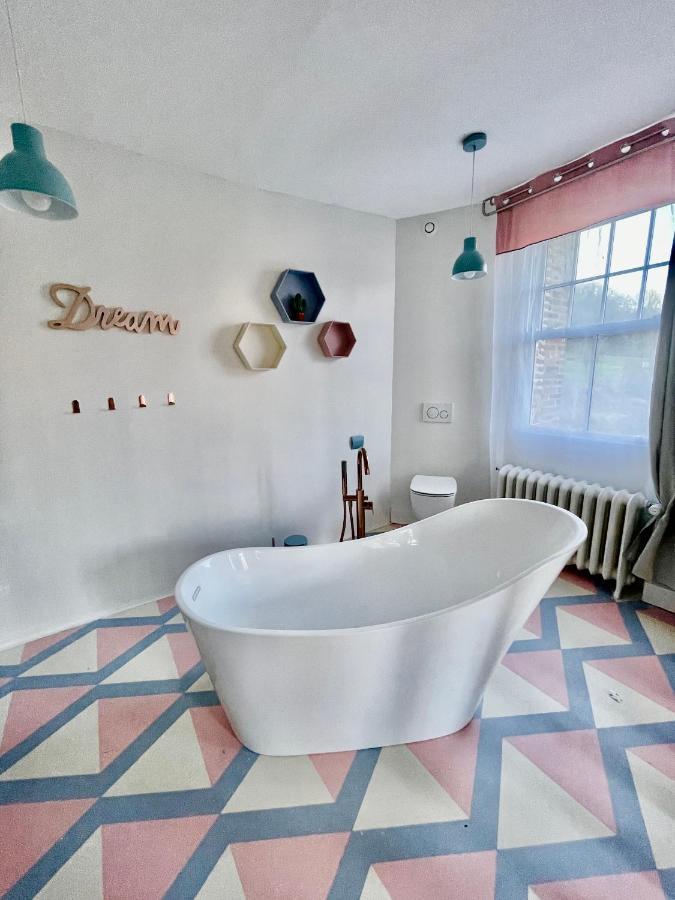 Bed and Breakfast Aux Jolies Sources Saint-Aubin-sur-Scie Exterior foto